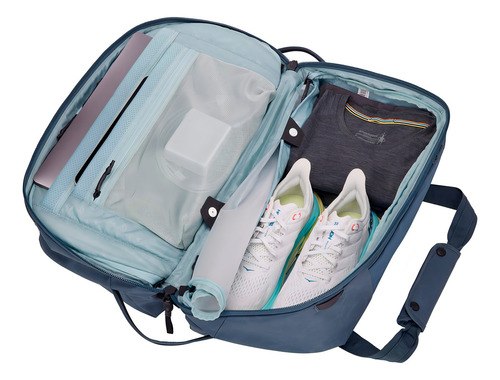 Bolsa de viaje Thule Aion Duffel de 35 litros, color azul pizarra oscuro