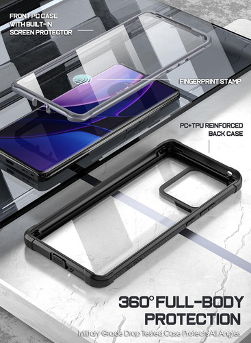 *. Capa Poetic Guardian Para Motorola Moto Edge 2023