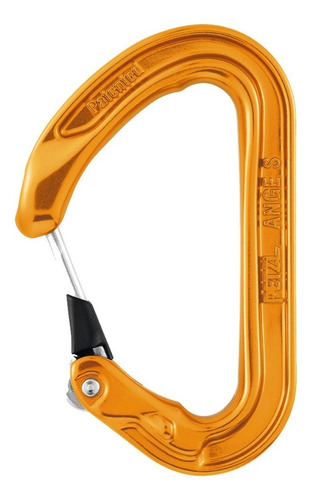 Mosquetão Petzl Ultralight Compact Trigger Orange Ange S