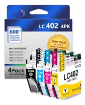 Comprar Chur Cartucho De Tinta Compatible Para Brother Lc402 Lc402xl