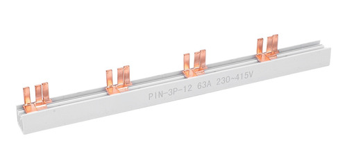 Pin De Barra Colectora De Cobre De 12 Vías Tipo 3p 63 Pvc Bu
