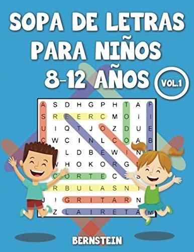 Libro : Sopa De Letras Para Niños 8-12 Años 200 Sopa De..