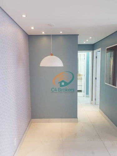 Apartamento Com 2 Dormitórios À Venda, 55 M² Por R$ 425.000,00 - Vila Prudente - São Paulo/sp - Ap3588
