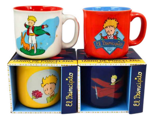 Taza Jumbo El Principito Porcelana 1 Pza