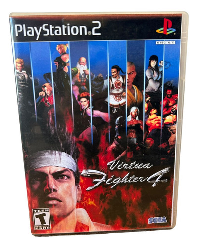 Virtua Fighter 4 Ps2 Capa+pôster+disco Play 2