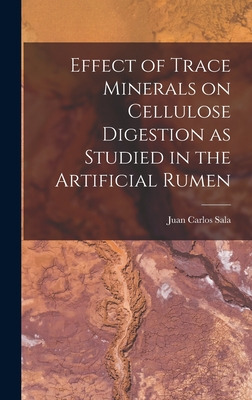 Libro Effect Of Trace Minerals On Cellulose Digestion As ...
