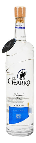 Tequila El Charro Premium Blanco 1000 Ml