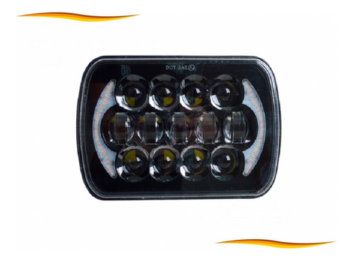 Optico Led Para Nissan D21 2.4  12 Valv 1993 2010 15 Led 40w