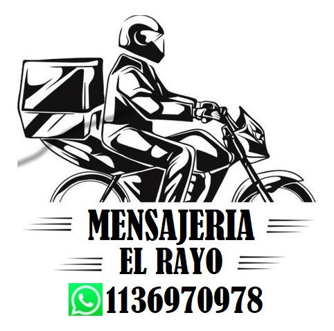 Imagen 1 de 2 de Moto Mensajeria El Rayo
