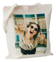 Comprar Tote Bag Bolso Tela Lona Cruda Personalizado A Su Gusto Top