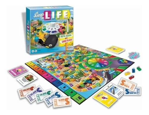 Juego De Mesa Life Argentina Versión Popular Toyco