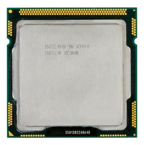 Procesador Intel Xeon X3440 BX80605X3440 de 4 núcleos y  2.9GHz de frecuencia