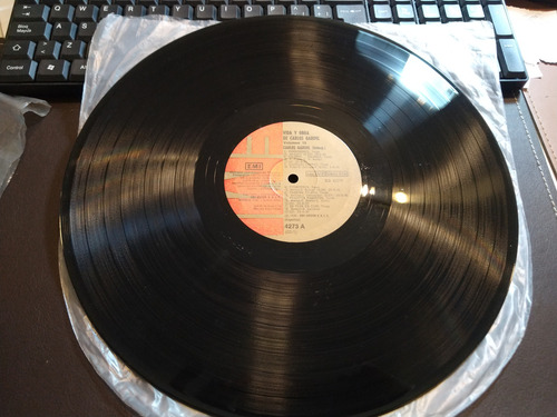 Vida Y Obra Carlos Gardel Vol 15 3 Disco Vinilo Sin Tapa (Usado)