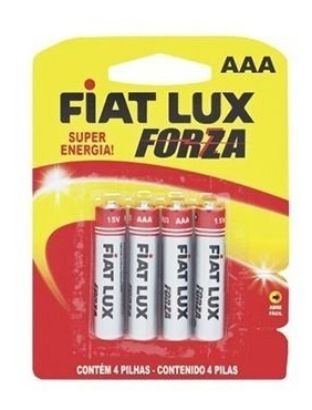 Pilha Comum Palito C/4 (12un) Fiat Lux