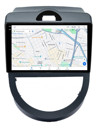 Multimidia Kia Soul 09/11 9p Android Carplay 4/64gb + Ré
