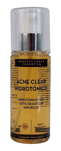 Hidrotónico Anti-acné Orgánico Y Libre De Alcohol