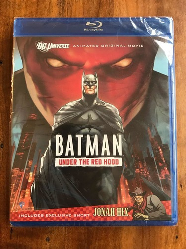 Bluray Batman Contra O Capuz Vermelho - Lacrado - Dub / Leg