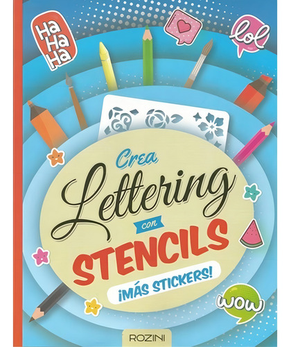 Crea Lettering Con Stencils Mas Stickers