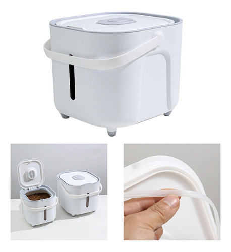 Contenedor De Almacenamiento De Comida Para Perros Y Gatos S