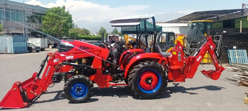 Tractor Retroexcavadora 40hp 4x4 4cilindros 2tons Dcr777