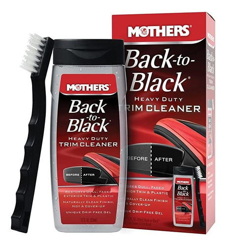 Madres 06.141 Volver A Negro Heavy Duty Recorte Cleaner Kit,