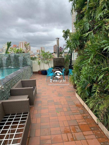 Cobertura Com 4 Dormitórios À Venda, 370 M² Por R$ 2.750.000,10 - Vila Bastos - Santo André/sp - Co11700