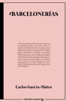 Libro Barcelonerias - Garcia Mateo, Carlos