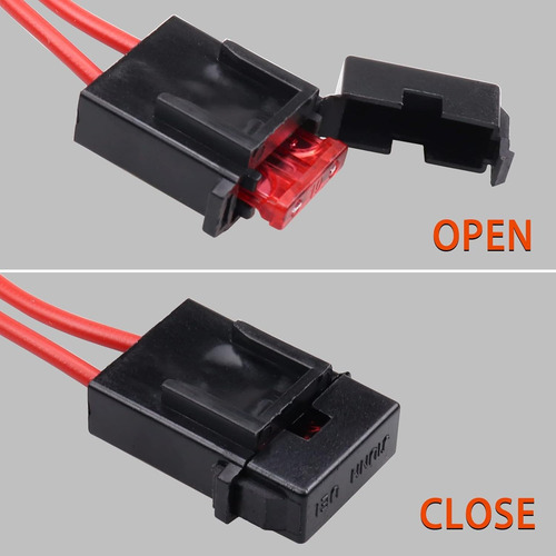 Porta Fusible De 10 Y 15v Pack De 2 Con Fusible Original Gm.