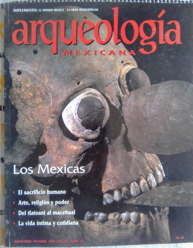 Revista Arqueología Mexicana Núm 15, 1995, (incluye El Suple