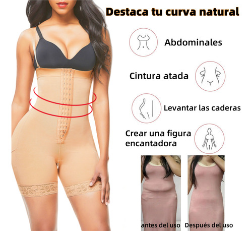Fajas Colombianas Body Moldeador De Con Control Reductoras