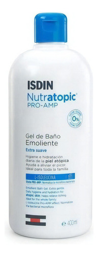 Isdin Nutratopic Pro Amp Gel Baño Piel Atopica X 400ml