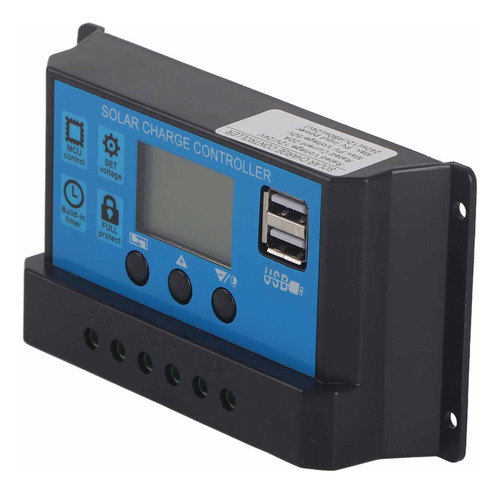 Controlador Solar Mos Pwm De 2 VĂas, 20 A, 12 V, 24 V, 3 Eta