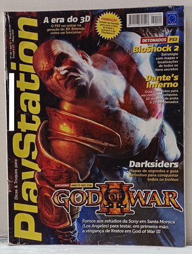 Revista Playstation Dicas & Truques Nº 134 - God Of War 3
