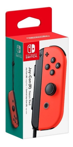 Control Joy - Con Derecho Color Neon Red Nuevo Original