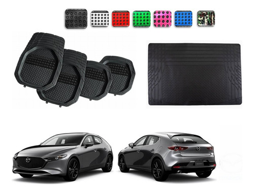 Tapetes 4pz Color 3d + Cajuela Mazda 3 Hb 2019 - 2023 2024