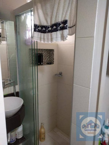 Imagem 17 de 21 de Apartamento Com 2 Dormitórios À Venda, 70 M² Por R$ 477.000,00 - Gonzaga - Santos/sp - Ap5306