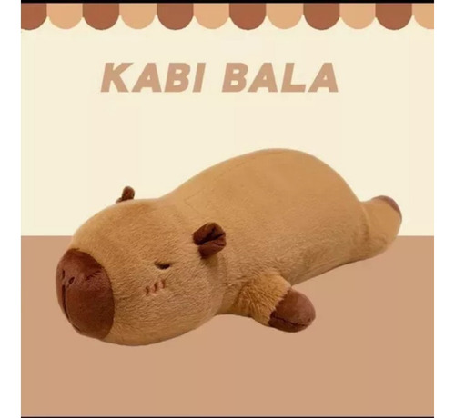Para Long Capivara Plush Stuffed Pillow Para