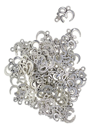 50x Aleación Om Symbol Charms Colgantes Conectores