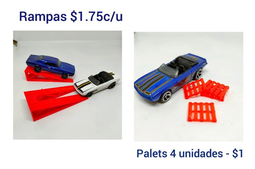 Imagen 5 de 10 de Piezas Para Diorama Diecast Hotwheels 1/64 Figuras 3d Hwpq