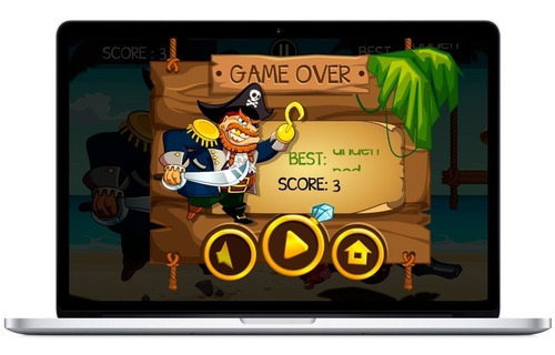 Template Game Html5 Pula Siri Game Jogo Web Navegado