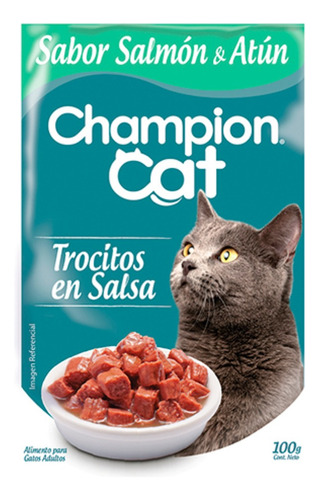 Sachet Champion Cat Adulto Atún - Salmón 24 Un