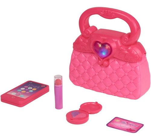 Imagen 1 de 5 de Maquillaje Para Niñas Set 5 Piezas Kid Connection Juguete