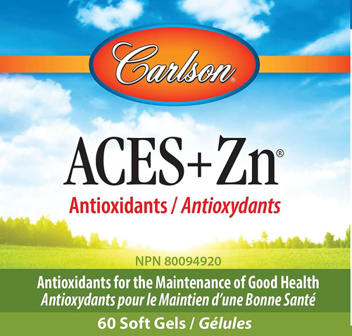 Suplemento Aces + Zn, Vitaminas A, C, E - L a $5363