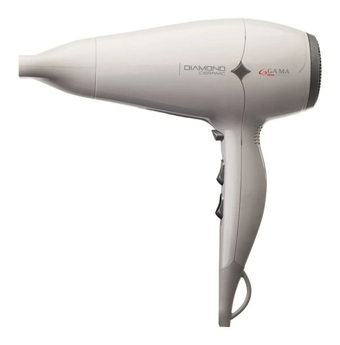 Secador De Pelo Ga.ma Italy Diamond Ceramic Blanco 220v 