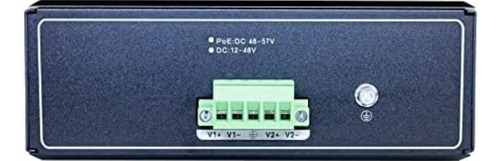 Conmutador Ethernet Industrial Aigws De 10 Puertos Con 8 Ge