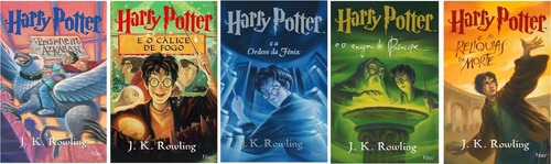 Kit Harry Potter - Vol 3 Ao 7 - Novos E Lacrados