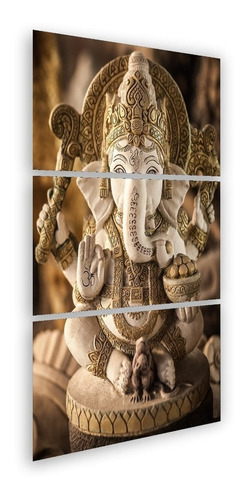 Quadro Decorativo Sala Quarto Elefante Ganesha