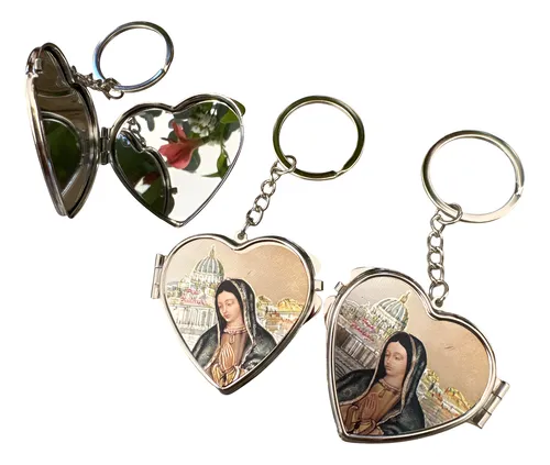 comprar 12 Llaveros Recuerdos Religioso Virgen De Guadalupe 