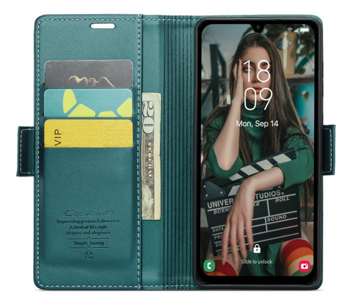 Funda De Piel Para Samsung Galaxy S24 Sm-s921b/ds