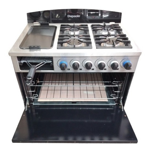Imagen 2 de 2 de Cocina 4 Hornallas Depaolo Horno Ciego C/ Plancha Y Tostador